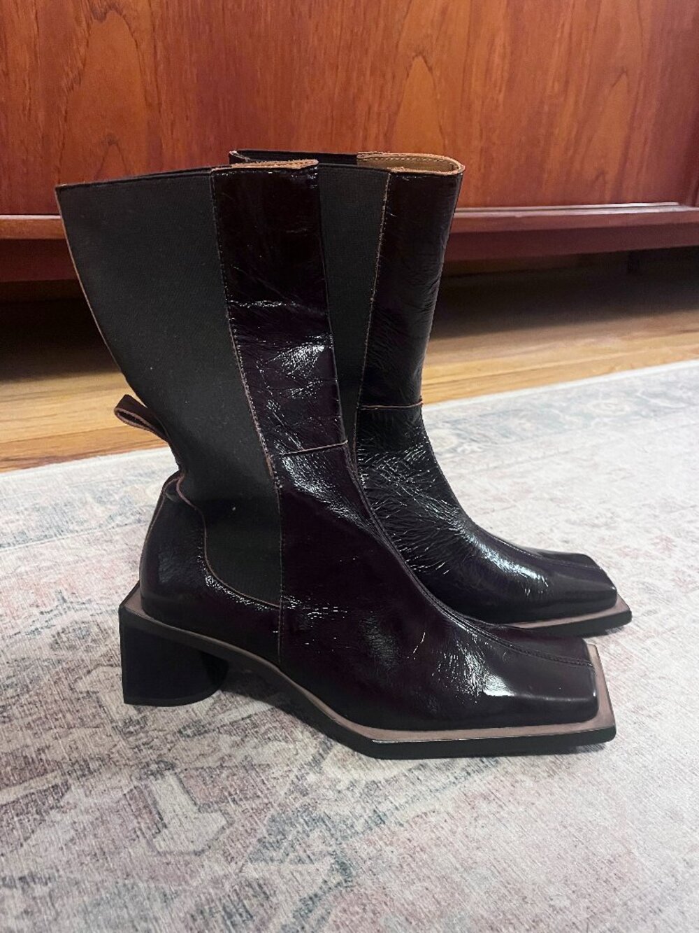 Miista Minnie Calf Boot size 37 NWOB